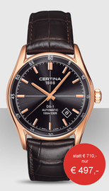 Certina Herrenuhr Automatik DS-1 rose C006.407.36.081.00 C0064043608100