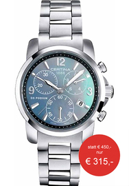 Certina Damenuhr DS Podium Lady Chronograph C001.217.11.127.00  C0012141112700